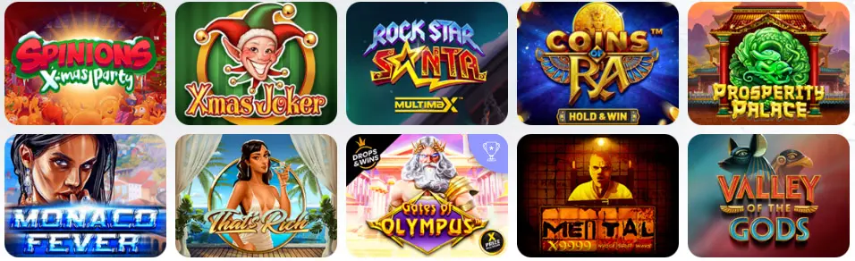 KING BILLY CASINO Slot classiche