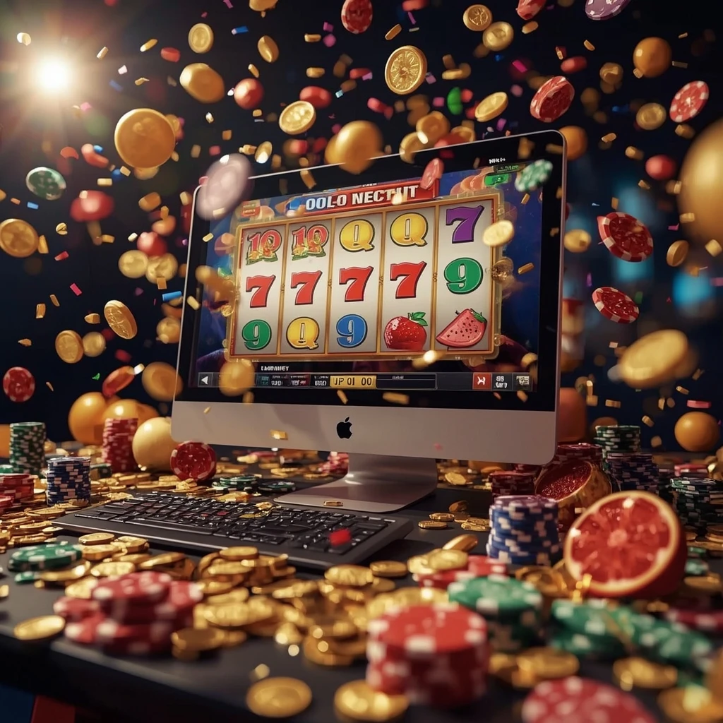 slot machine sullo schermo KING BILLY CASINO